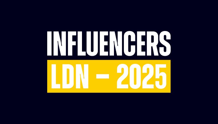 Influencers LDN 2025 logo created through brand strategy and CRM-driven website development